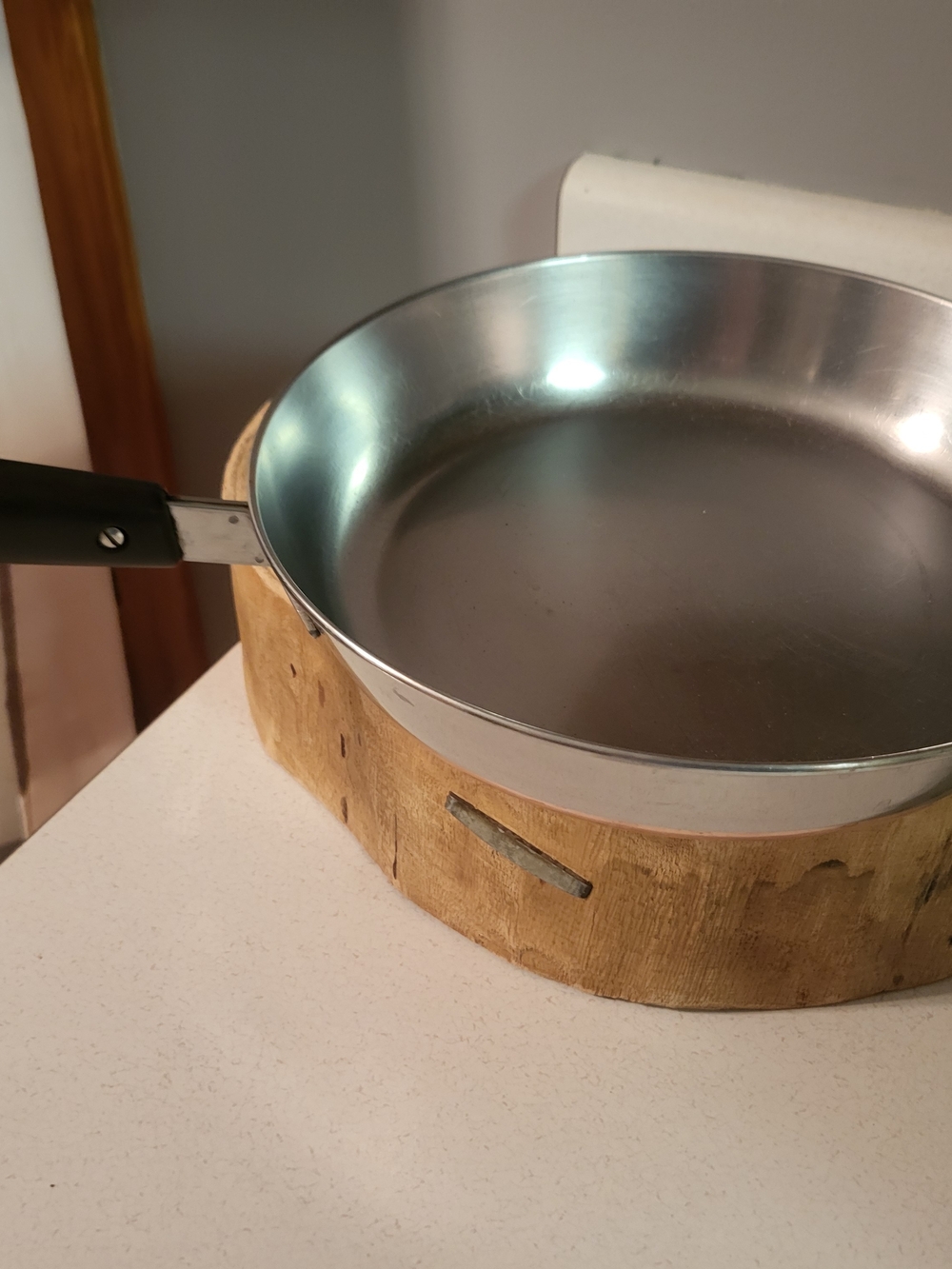 Revere Ware Fry Pan 10 inch Copper Bottom Skillet Saute No Lid